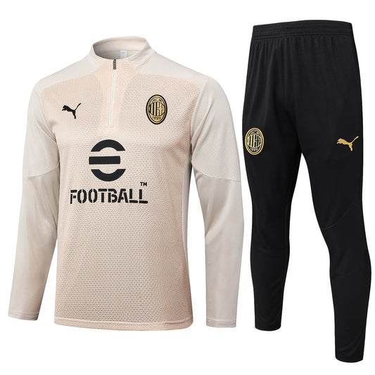 Fato de Treino AC Milan 2024-25 - Camisola com Fecho
