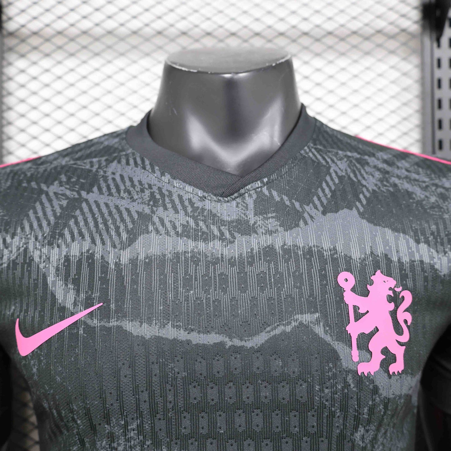 Camisola CHE 2024-25 Alternativa Preta Versão Jogador
