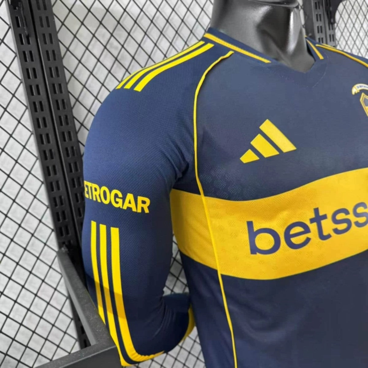 Camisola Manga Comprida CA Boca Juniors 2025-26 Principal Versão Jogador
