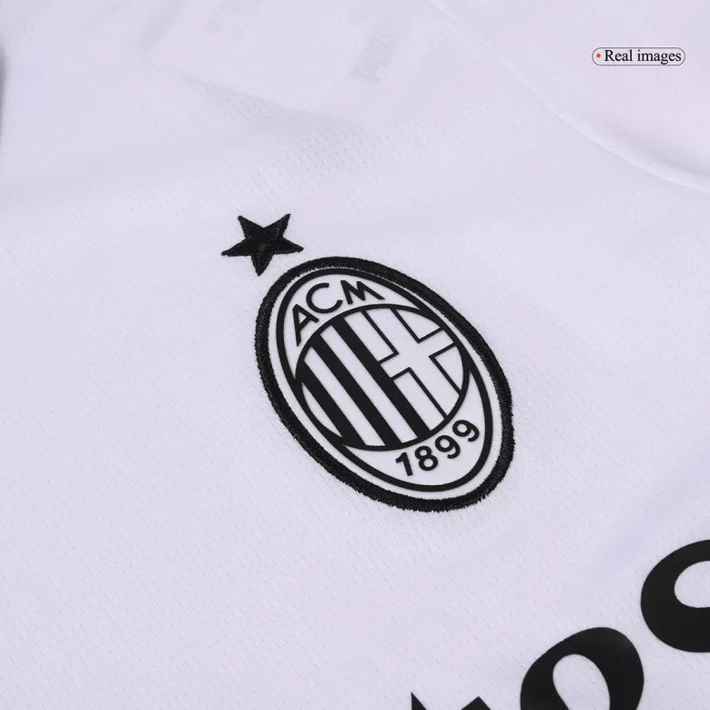 Camisola Ac Milan 2024-25 Alternativa Branca Versão Adepto RAFA LEÃO #10