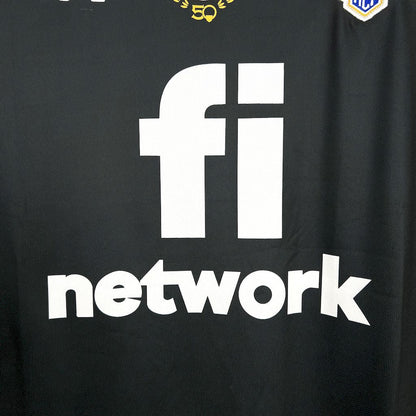 Camisola Hércules CF 2025-26 Alternativa Preta Versão Adepto