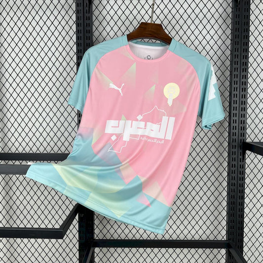 Camisola Marrocos 2025 Pre-Match Versão Adepto