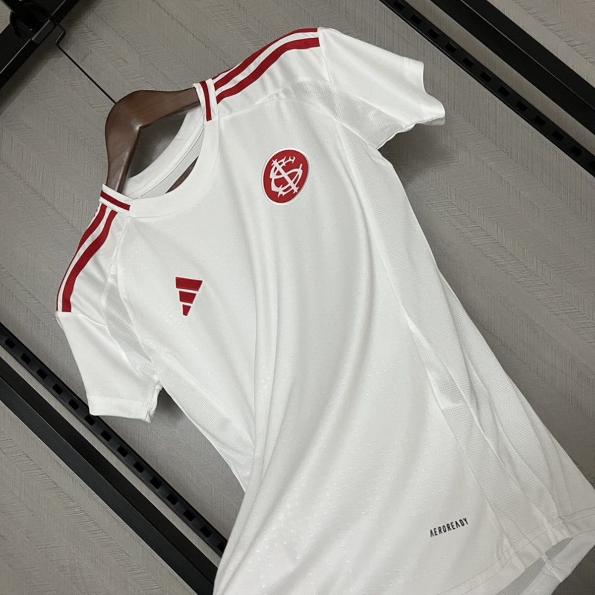 Camisola SC Internacional 2025-26 Alternativa Branca Lisa Versão Mulher