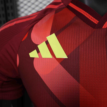 Camisola Alemanha 2025 Alternativa Vermelha Versão Jogador