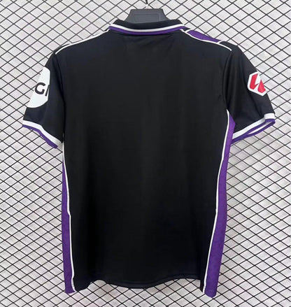 Camisola Real Valladolid CF 2025-26 Alternativa Preta Versão Adepto