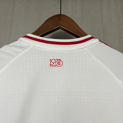 Camisola SC Internacional 2025-26 Alternativa Branca Lisa Versão Mulher