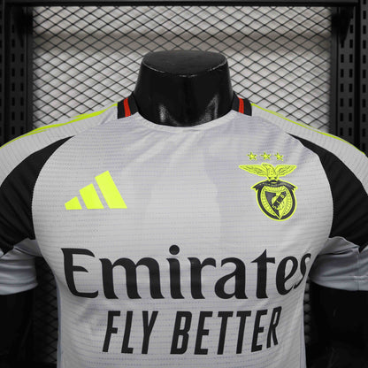 Camisola SLB 2024-25 Alternativa Cinzenta Versão Jogador