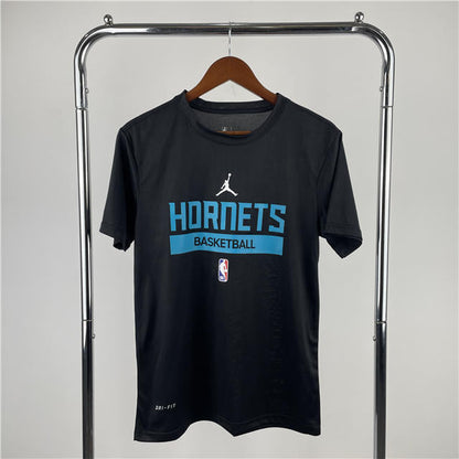 Tshirt NBA 2023 Charlotte Hornets Dri-Fit Preta