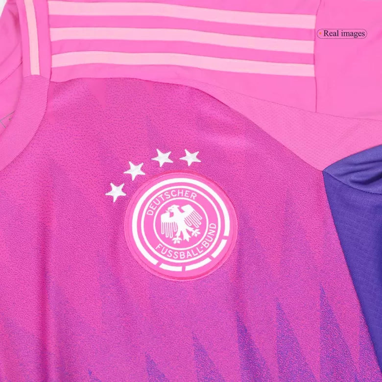 Camisola Alemanha 2024 Alternativa Rosa Versão Adepto WIRTZ #17