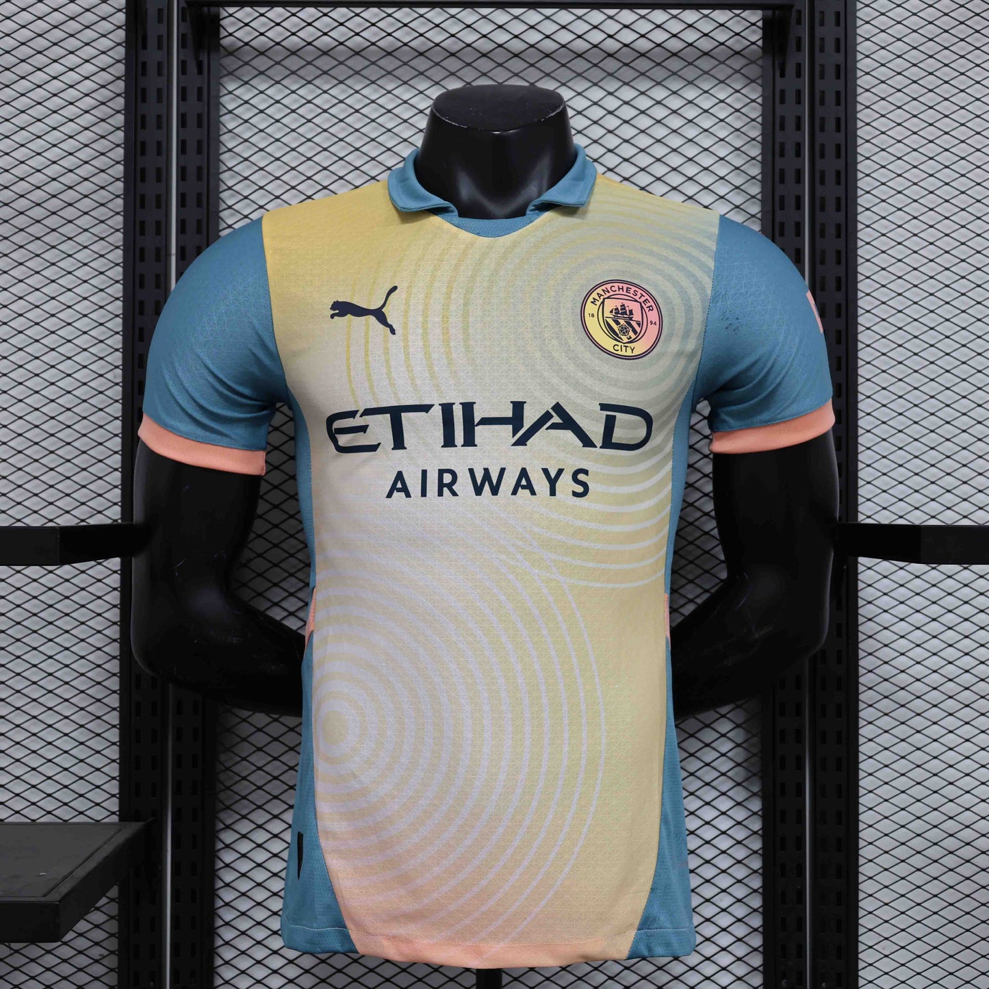 Camisola MCI 2024-25 Alternativa Verde Versão Jogador