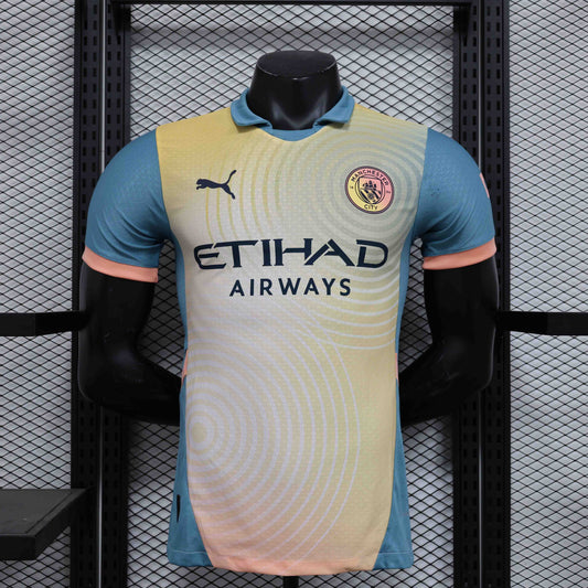 Camisola MCI 2024-25 Alternativa Verde Versão Jogador