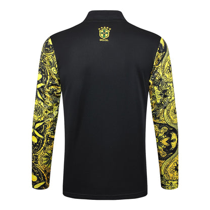Fato de Treino Brasil 2024 - Camisola com Fecho