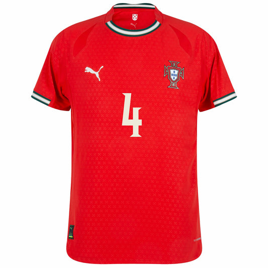Camisola Portugal 2025 Principal Versão Adepto RUBEN DIAS #4