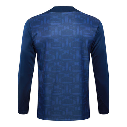 Fato de Treino FC Barcelona 2024-25 - Camisola com Fecho