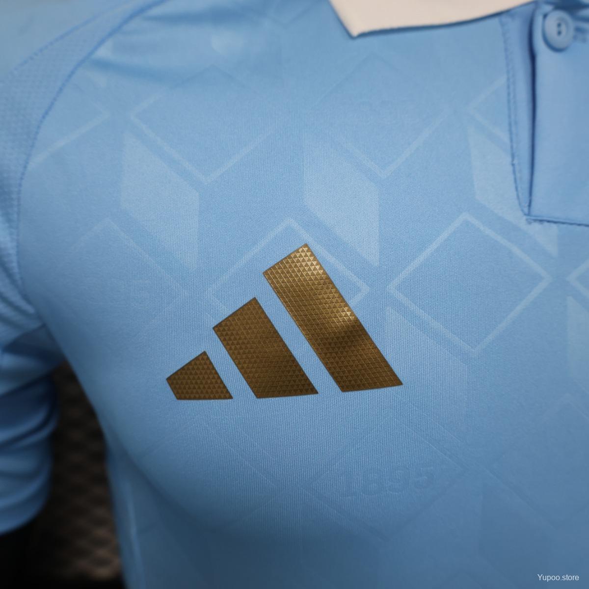 Camisola Belgica 2024 Alternativa Azul Versão Jogador