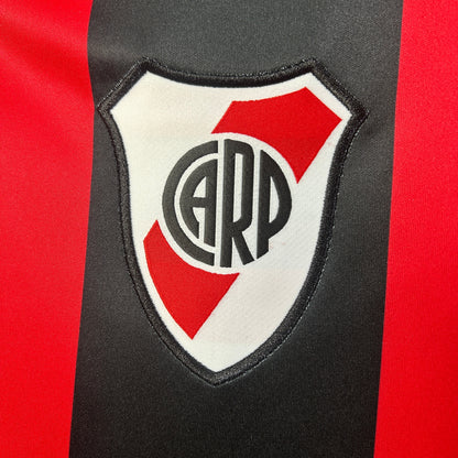 Camisola CA River Plate 2025-26 Alternativa Preta Versão Adepto