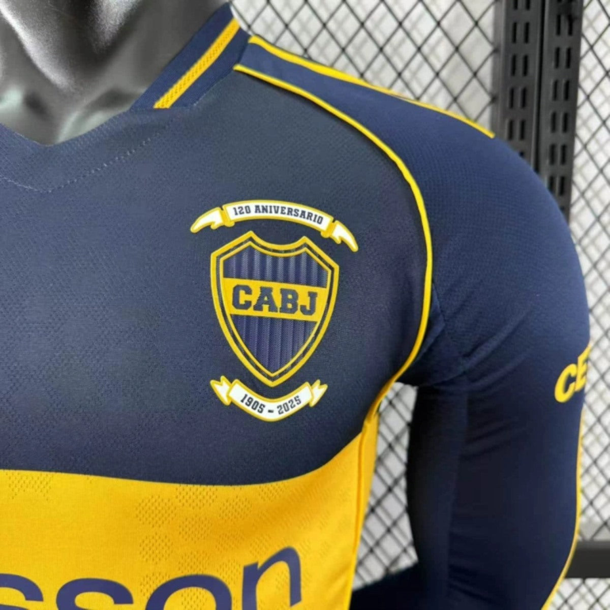 Camisola Manga Comprida CA Boca Juniors 2025-26 Principal Versão Jogador