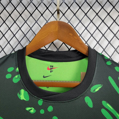 Camisola Nigeria 2024 Alternativa Verde Versão Adepto