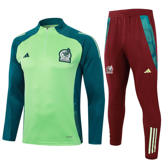 Fato de Treino Mexico 2024 - Camisola com Fecho