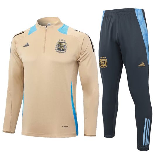 Fato de Treino Argentina 2024 - Camisola com Fecho