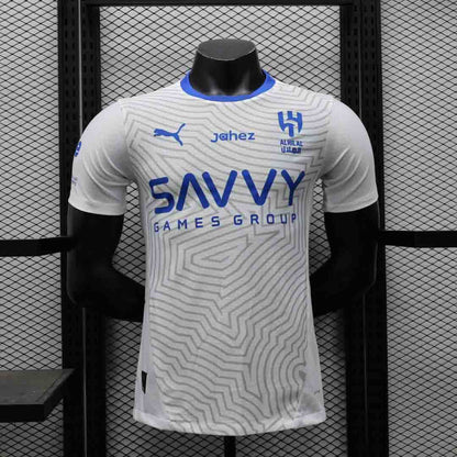 Camisola Al-Hilal SFC 2024-25 Alternativa Branca Versão Jogador