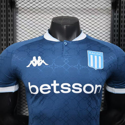 Camisola Racing Club 2025-26 Alternativa Azul Versão Jogador