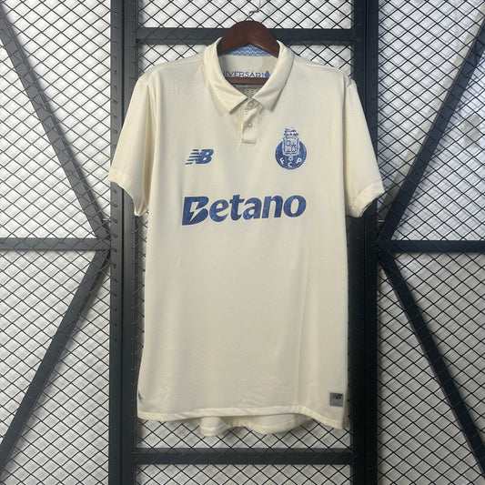 Camisola FCP 2025-26 Alternativa Branca Versão Adepto