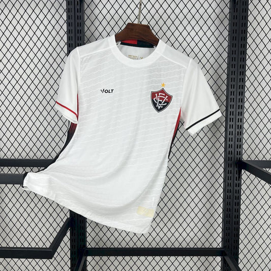 Camisola EC Vitoria 2025-26 Alternativa Branca Lisa Versão Adepto