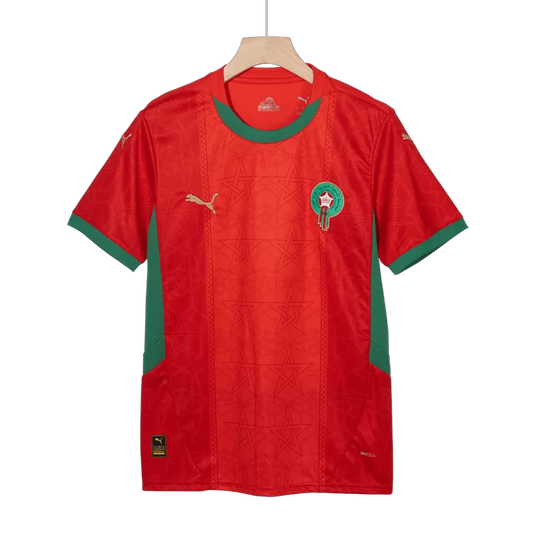 Camisola Marrocos 2024 Principal Versão Adepto