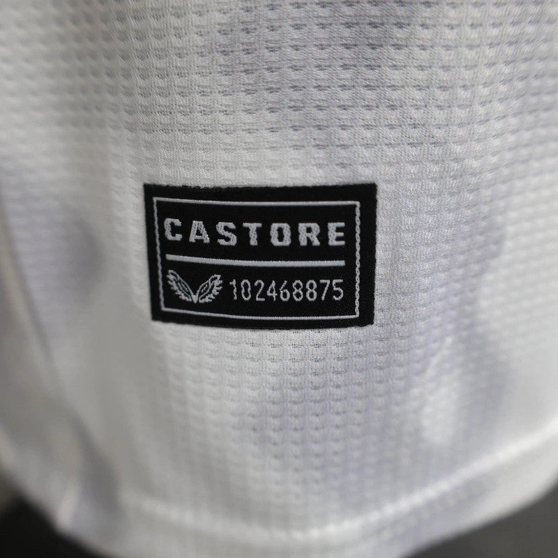 Camisola Bayer 04 Leverkusen 2024-25 Alternativa Branca Versão Jogador