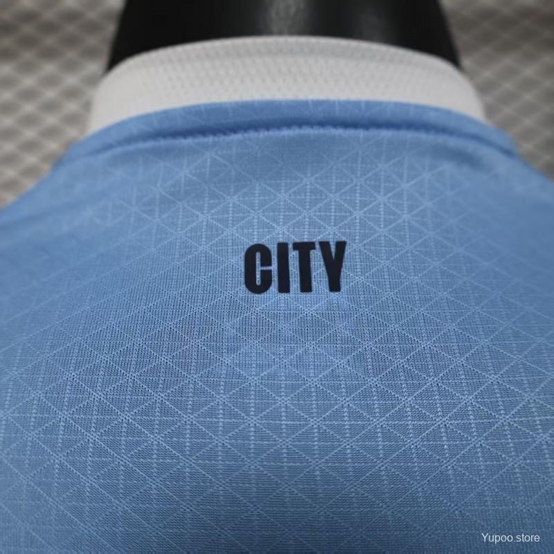 Camisola Manga Comprida MCI 2025-26 Principal Versão Jogador