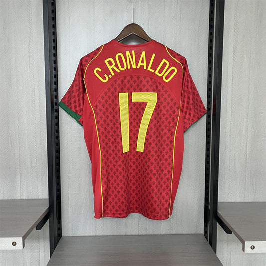 Camisola Portugal 2004 Principal C.RONALDO #17