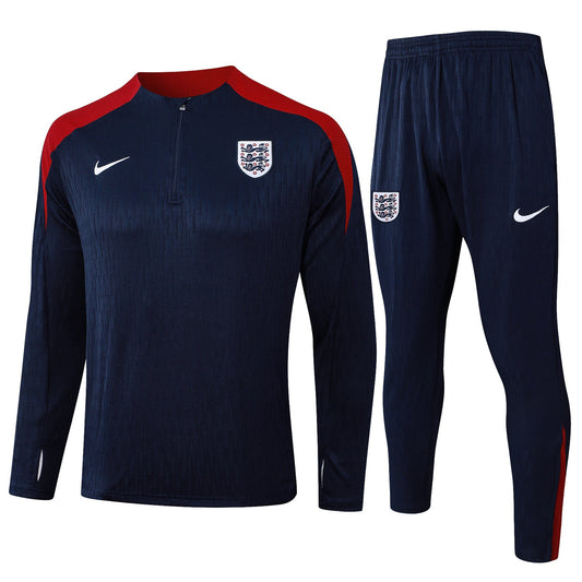 Fato de Treino Inglaterra 2024 - Camisola com Fecho