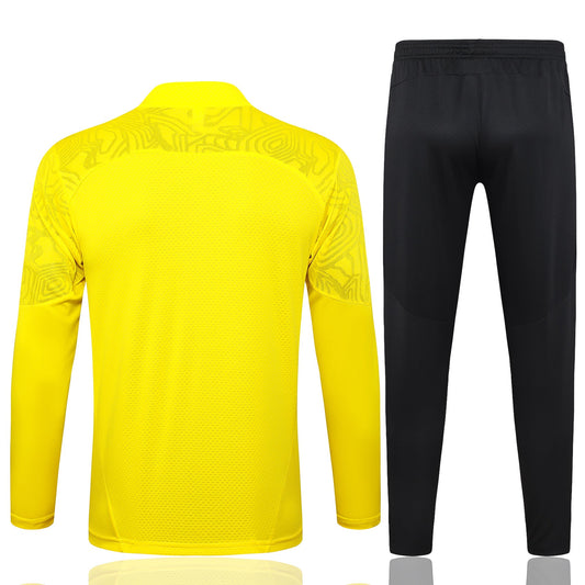 Fato de Treino Borussia Dortmund 2024-25 - Camisola com Fecho