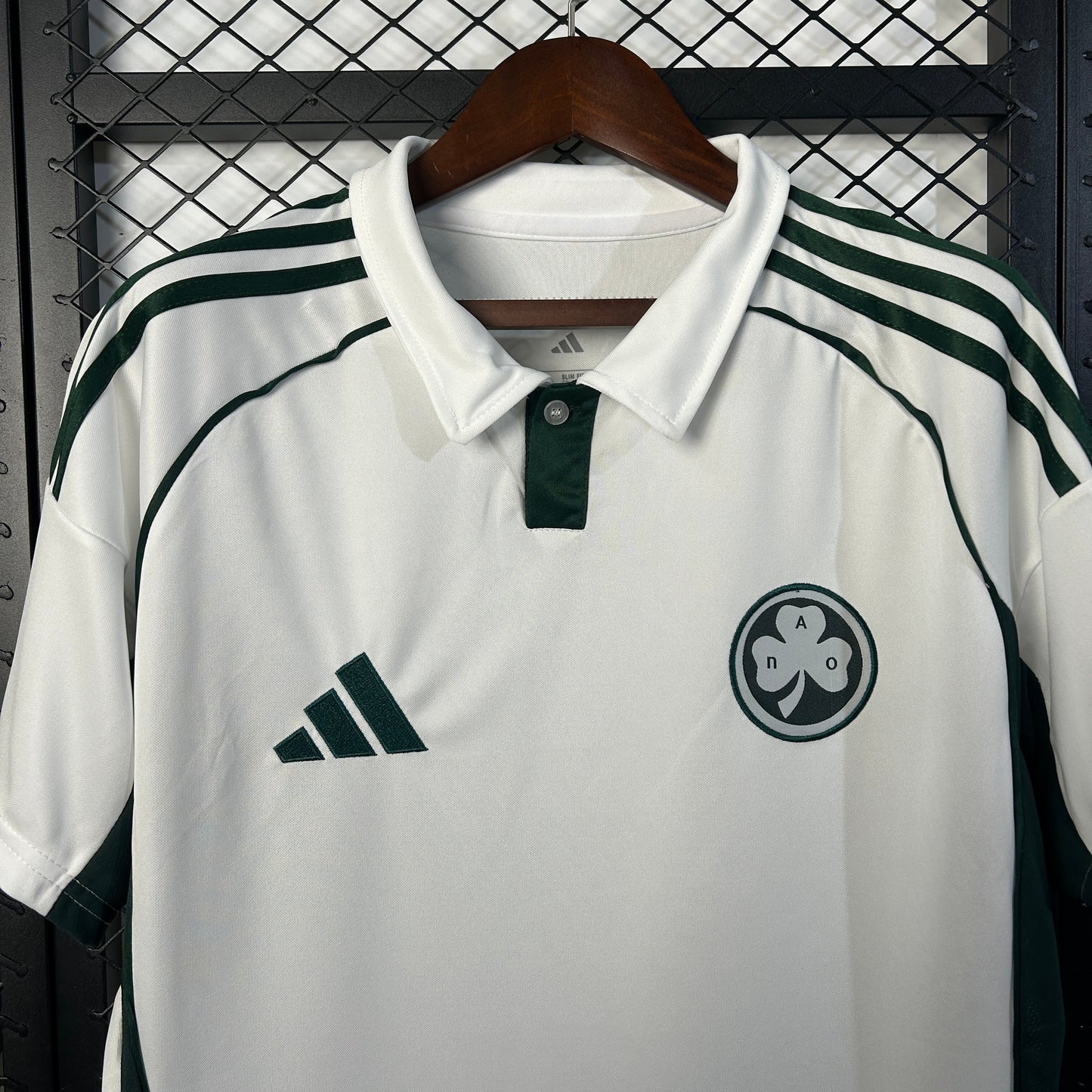Camisola Panathinaikos AO 2025-26 Alternativa Branca Versão Adepto