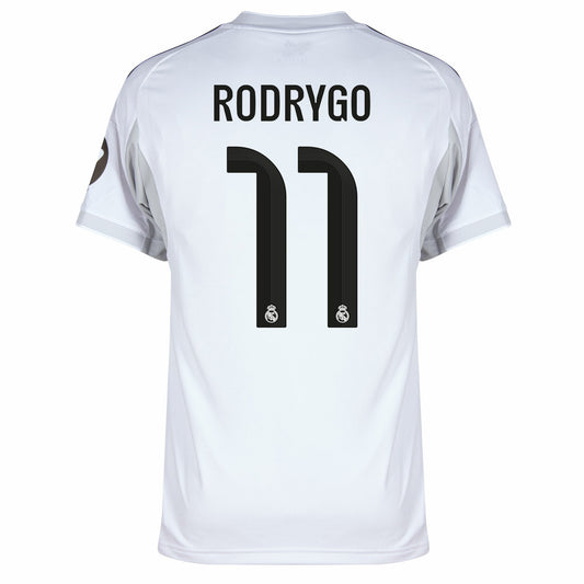 Camisola Real Madrid CF 2025-26 Principal Versão Adepto RODRYGO #11