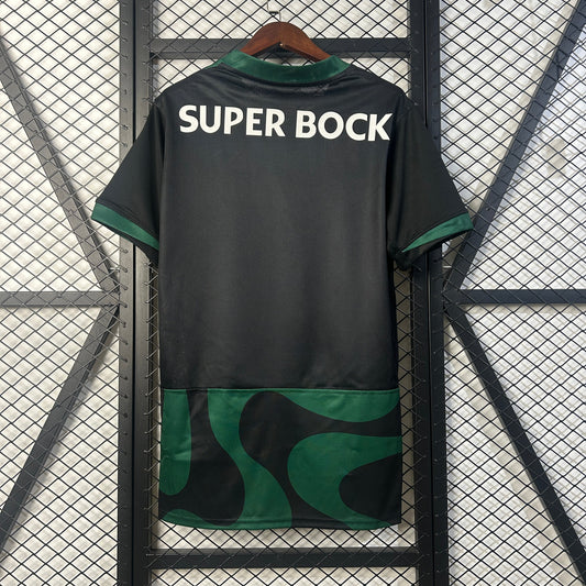 Camisola SCP 2025-26 Alternativa Verde Versão Adepto (Entrega Imediata)