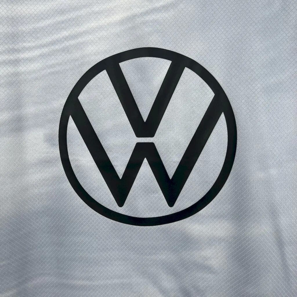 Camisola VfL Wolfsburg 2025-26 Alternativa Cinzenta Versão Adepto