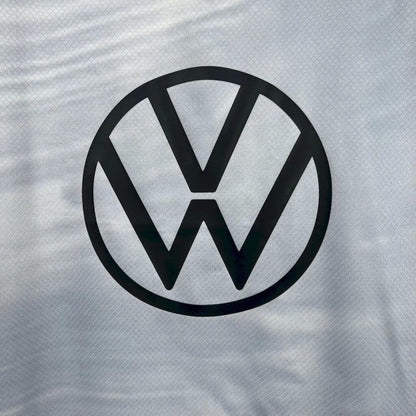 Camisola VfL Wolfsburg 2025-26 Alternativa Cinzenta Versão Adepto