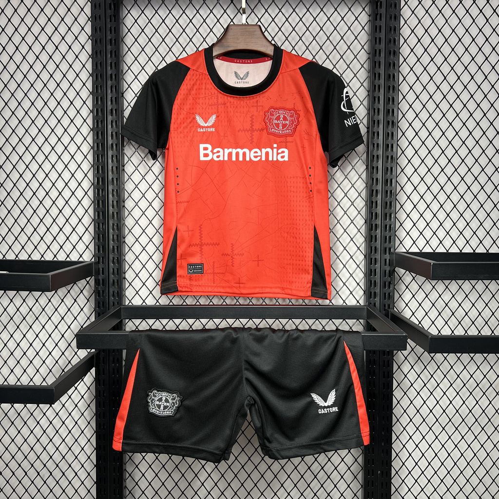 Kit Criança Bayer 04 Leverkusen 2024-25 Principal