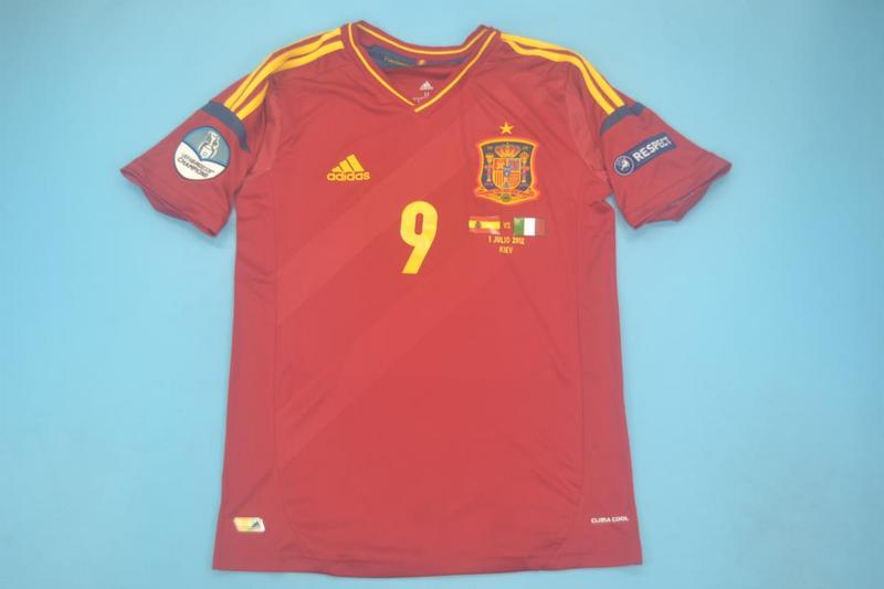 Camisola Espanha 2012 Principal TORRES #9