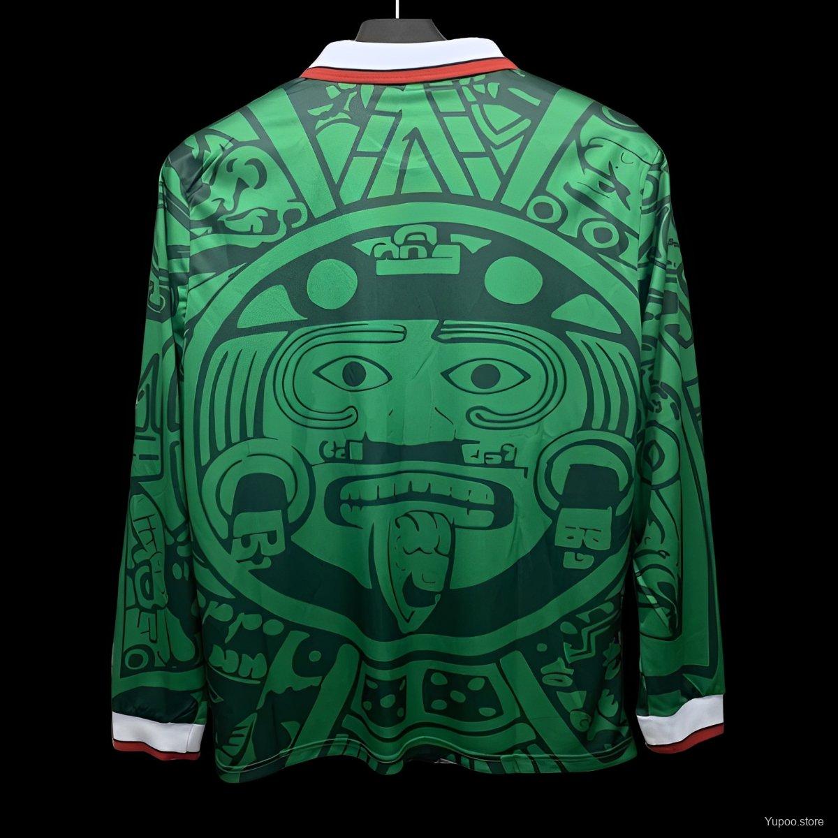 Camisola Manga Comprida Mexico 1998 Principal