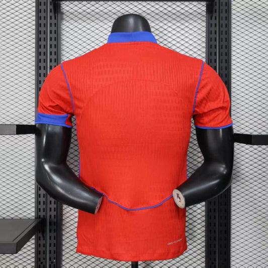 Camisola FC Paris Saint-Germain 2025-26 Alternativa Vermelha Versão Jogador