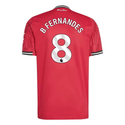 Camisola M-United 2025-26 Principal Versão Adepto B.FERNANDES #8