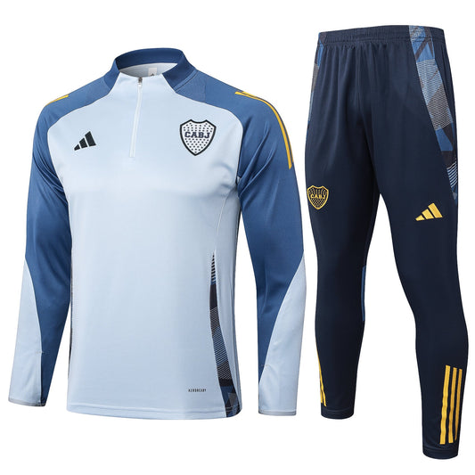 Fato de Treino CA Boca Juniors 2025-26 - Camisola com Fecho
