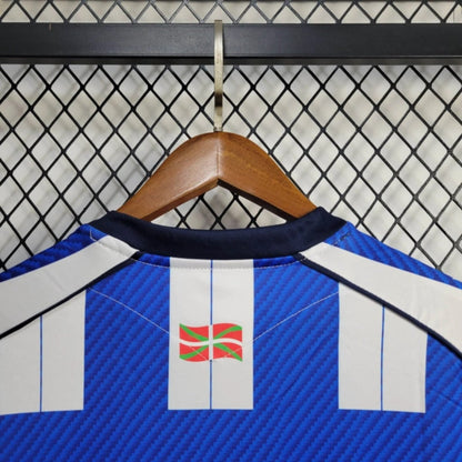 Camisola Real Sociedad 2025-26 Principal Versão Adepto