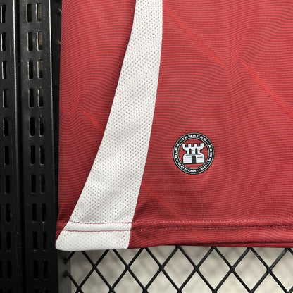 Camisola Atlético Albacete 2024-25 Alternativa Vermelha Versão Adepto
