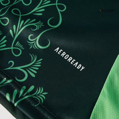 Camisola Argelia 2024 Alternativa Verde Versão Adepto