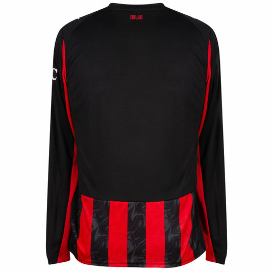 Camisola Manga Comprida Ac Milan 2025-26 Principal Versão Adepto