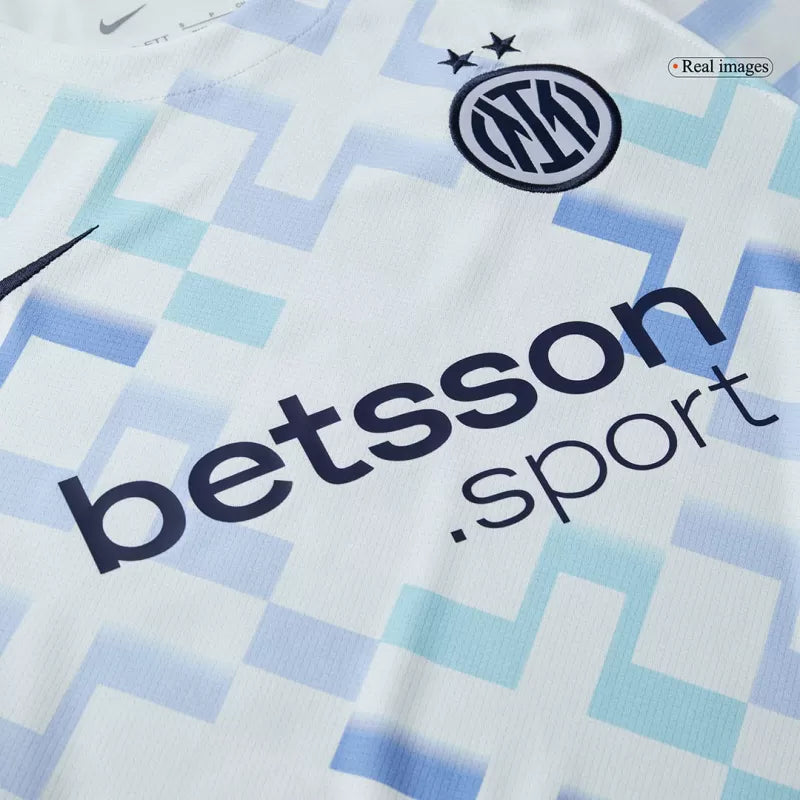 Camisola Inter Milão 2025-26 Alternativa Branca Versão Adepto